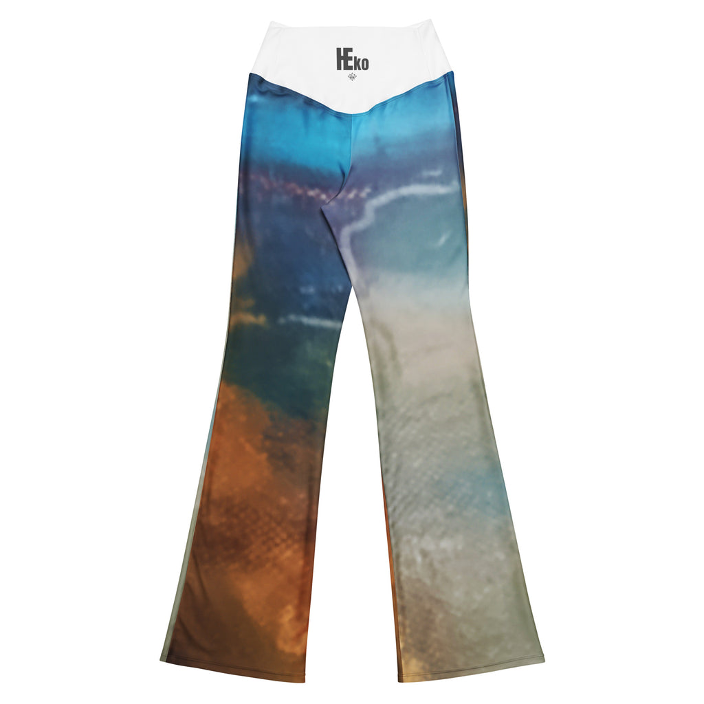 High waist flare leggings