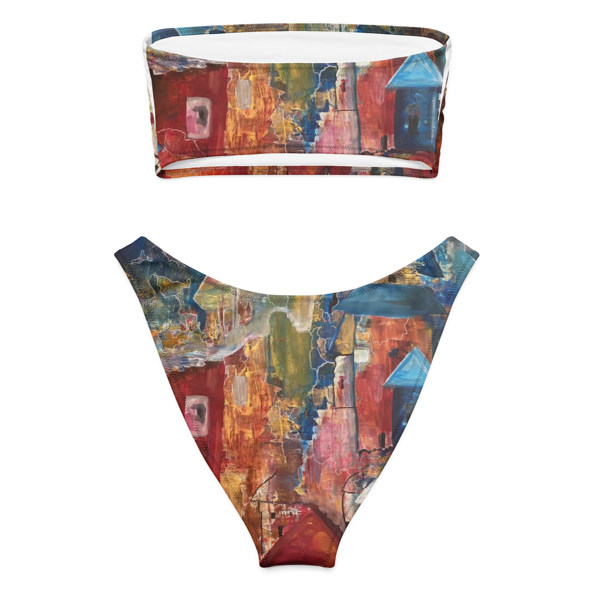 Recycled Bandeau Bikini 
