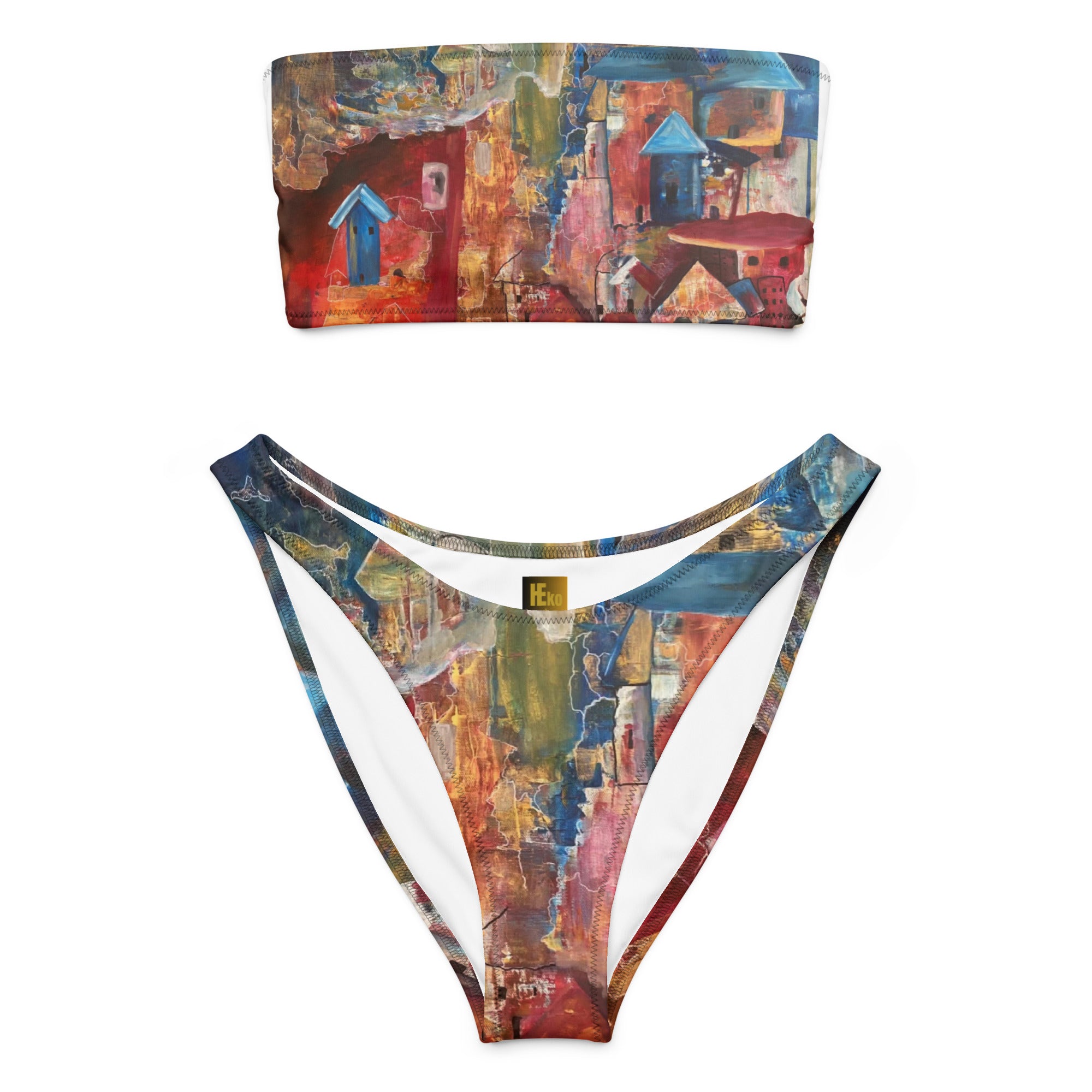 Recycled Bandeau Bikini 