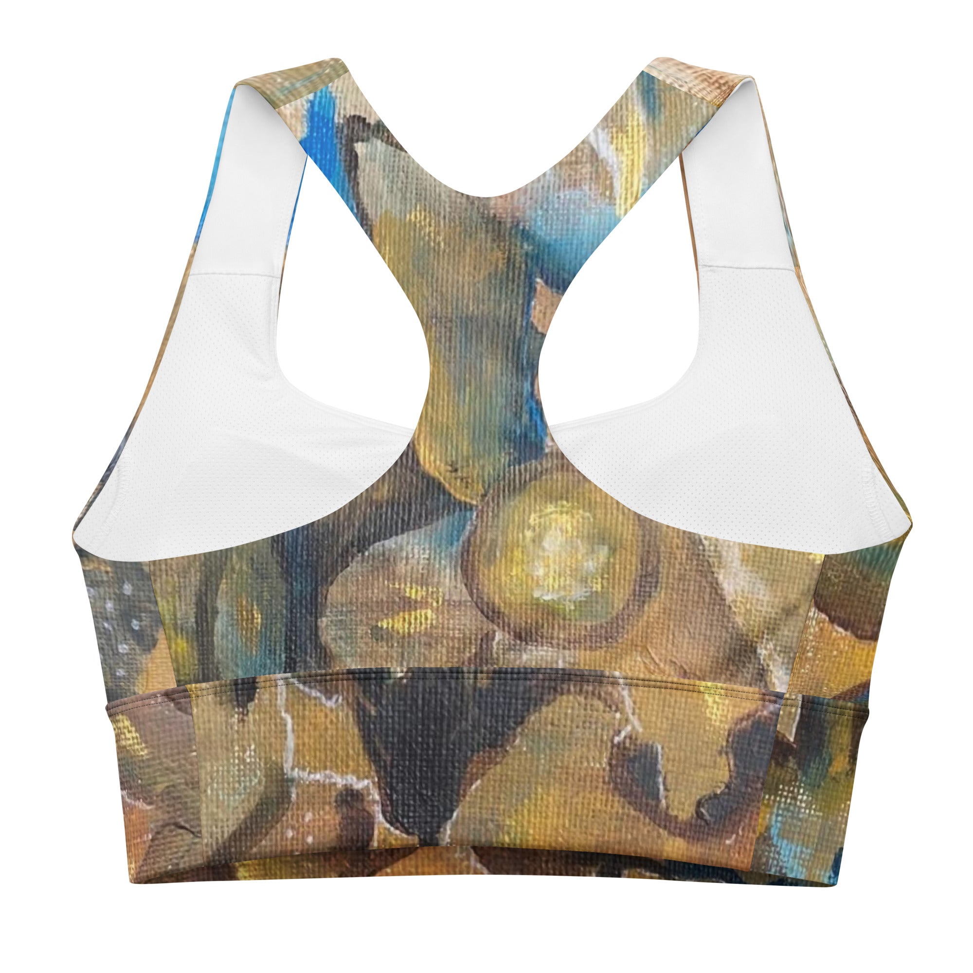 Recycled Longline Sports Bra