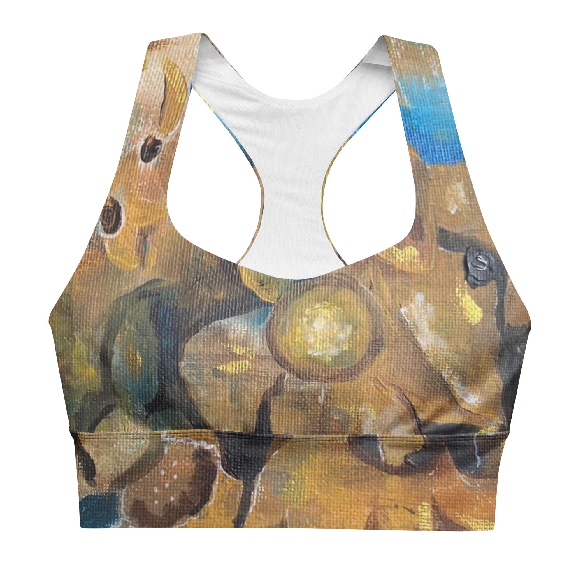 Recycled Longline Sports Bra