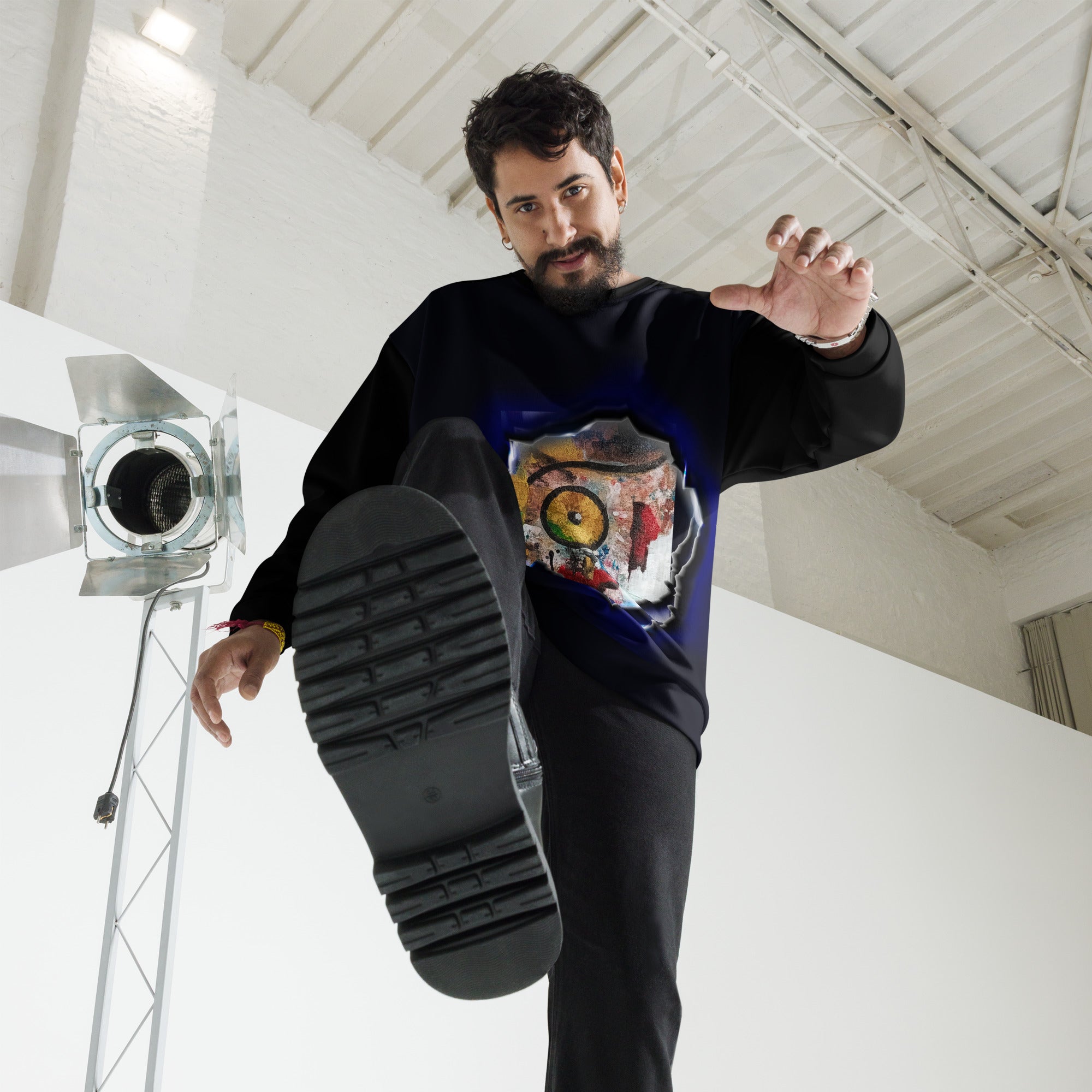 Unisex fleece sweatshirt