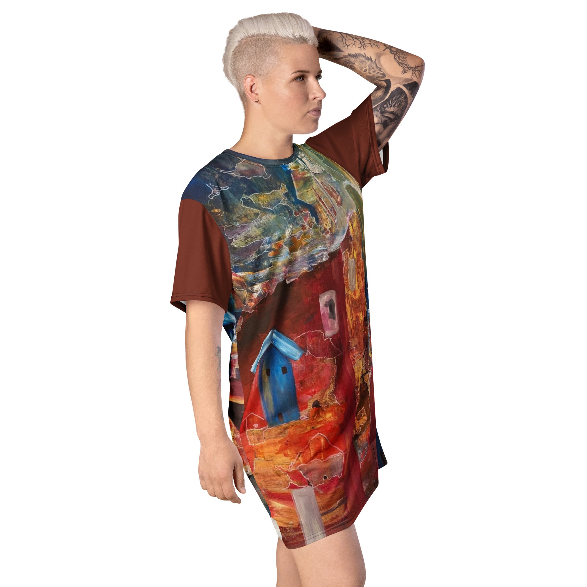 Casual t-shirt dress