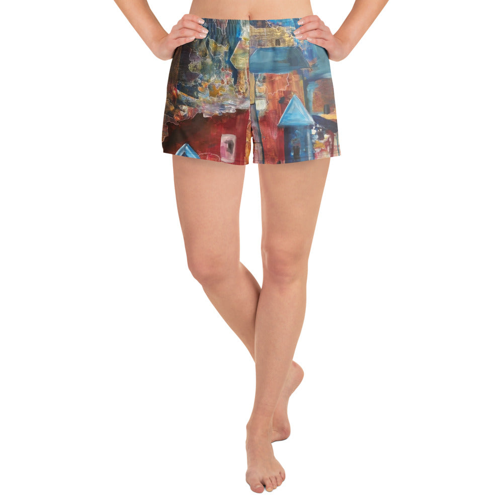 All Over Print Unisex Athletic Shorts