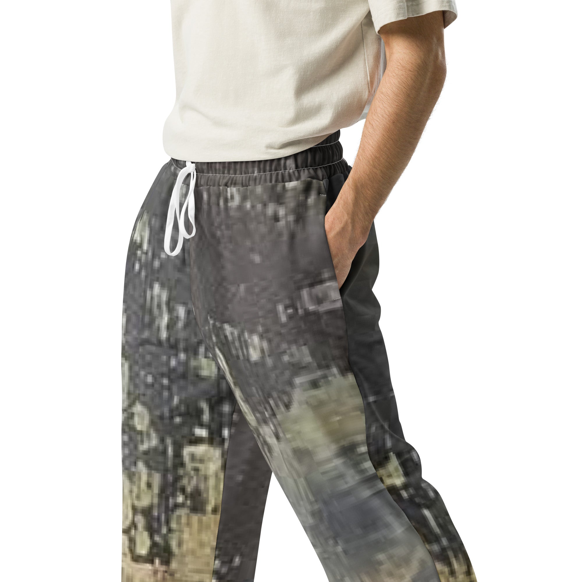 Wide leg joggers