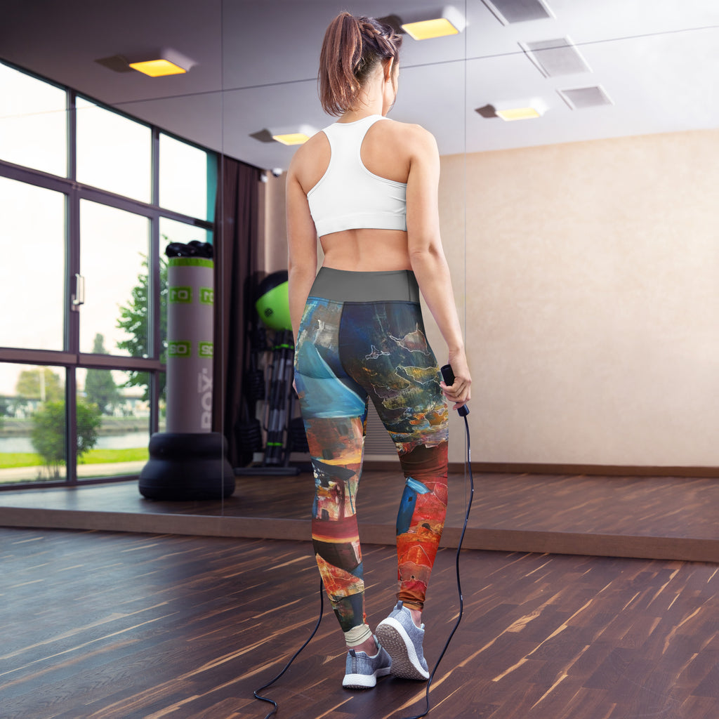 Stretch yoga leggings